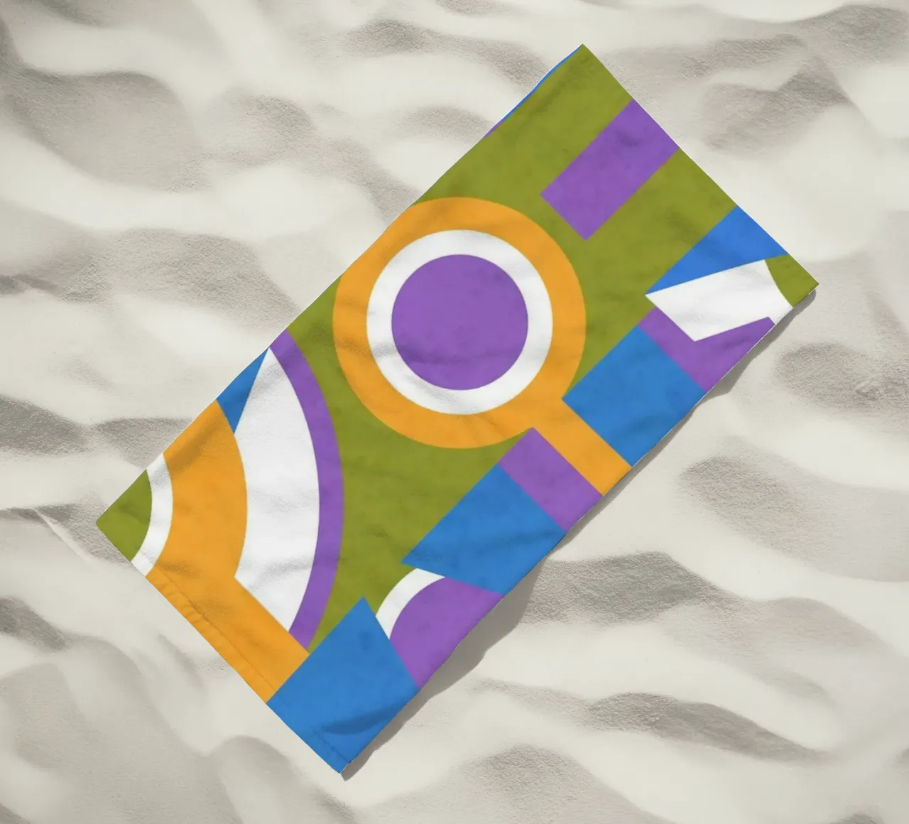 React beach towel by shellybremmer