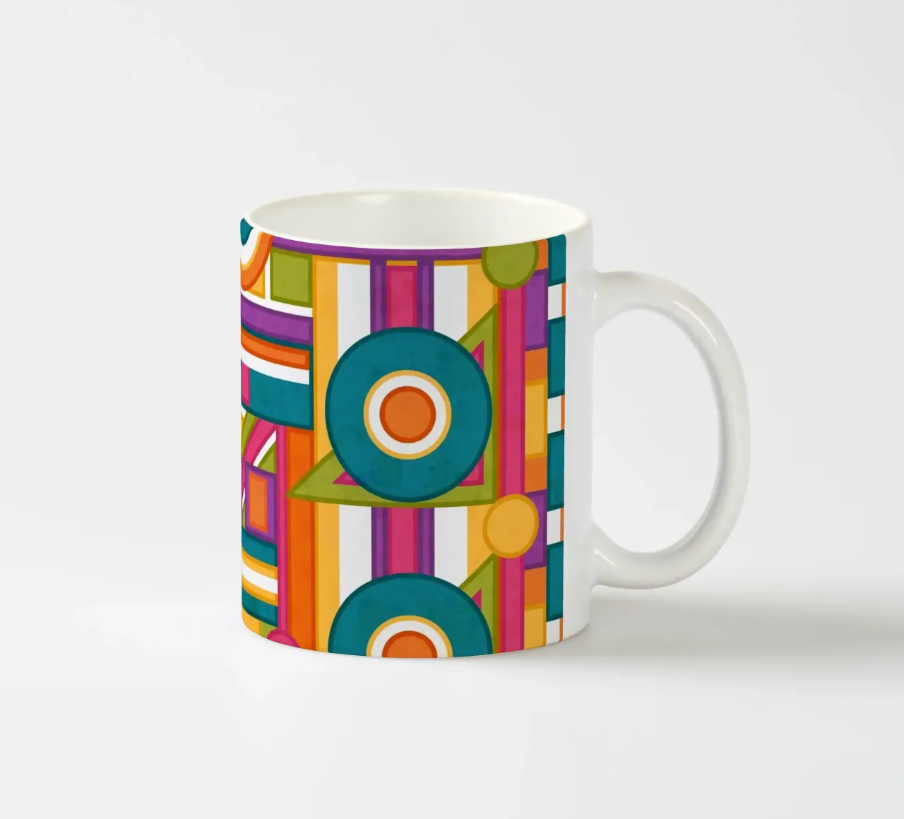 Five ceramic mug by shellybremmer