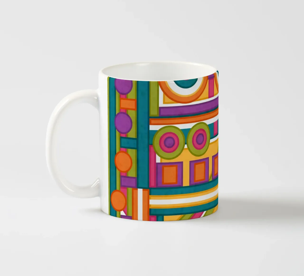 Five ceramic mug by shellybremmer