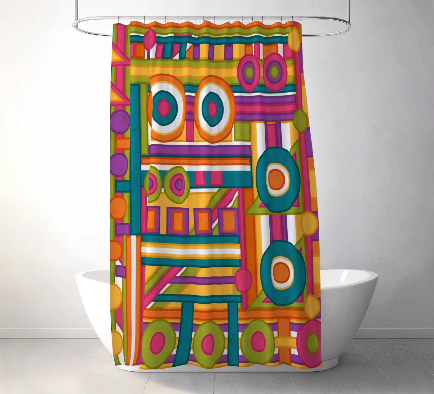 Five douchegordijn van shellybremmer