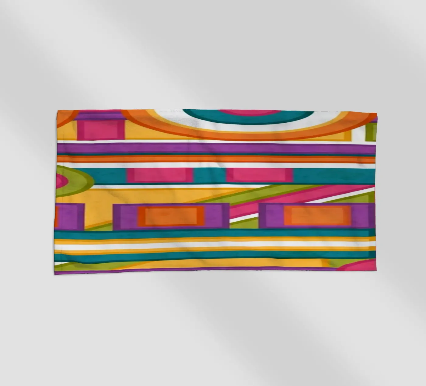 Five beach towel by shellybremmer
