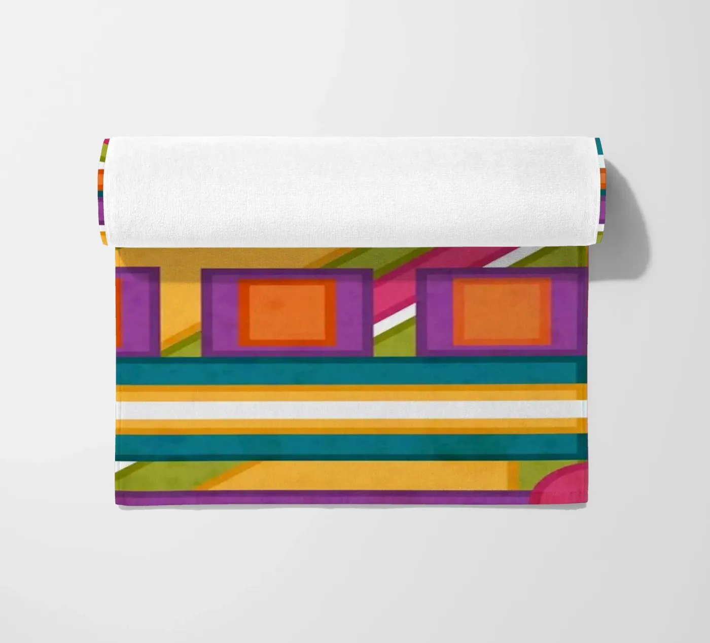 Five beach towel by shellybremmer