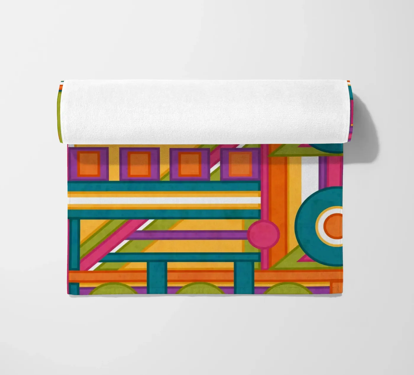 Five beach towel by shellybremmer