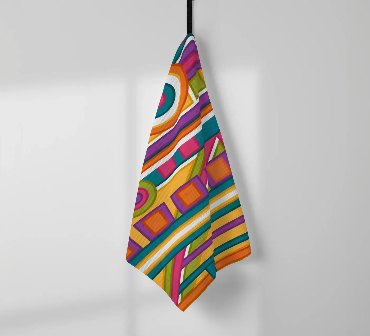 Five tea towel by shellybremmer