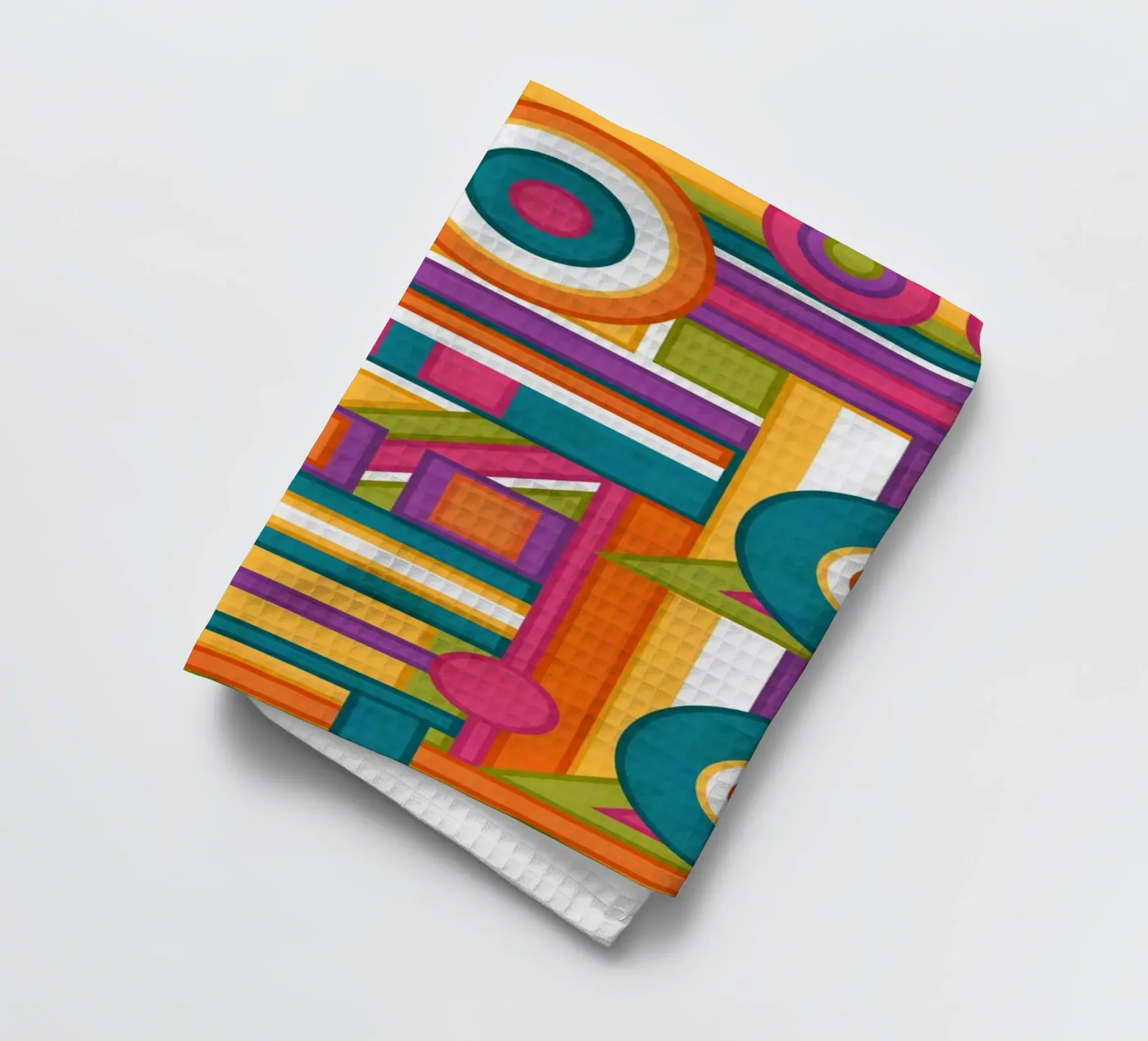 Five tea towel by shellybremmer