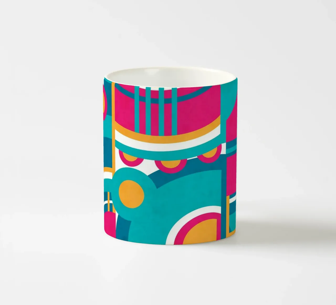 Rolling ceramic mug by shellybremmer