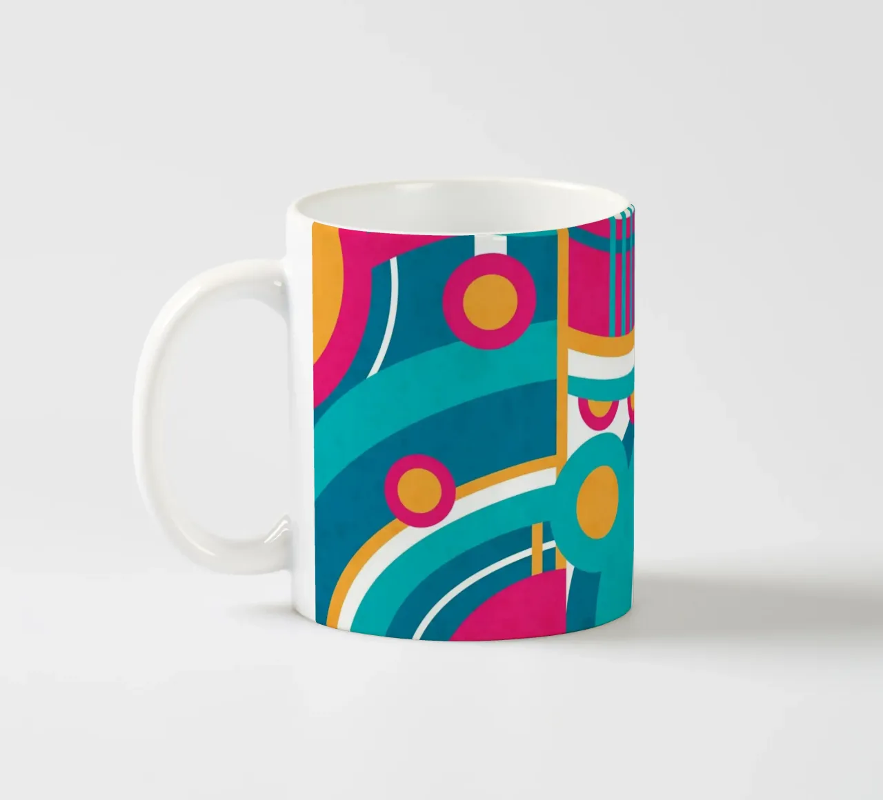 Rolling ceramic mug by shellybremmer