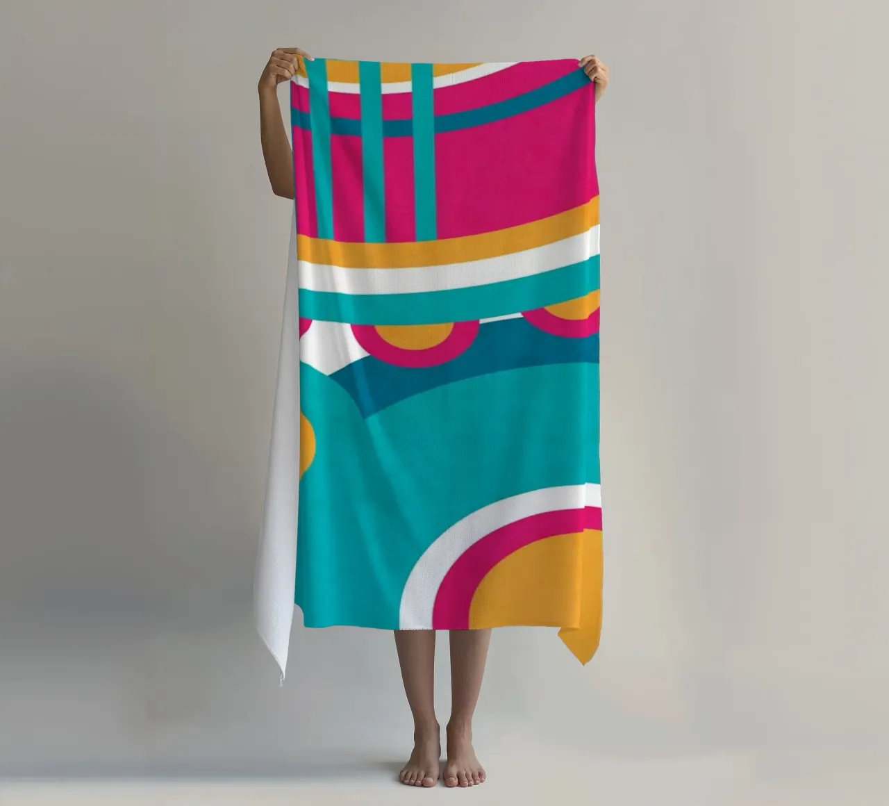 Rolling serviette de plage de shellybremmer