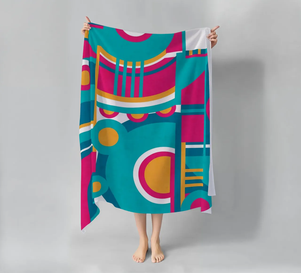 Rolling serviette de plage de shellybremmer