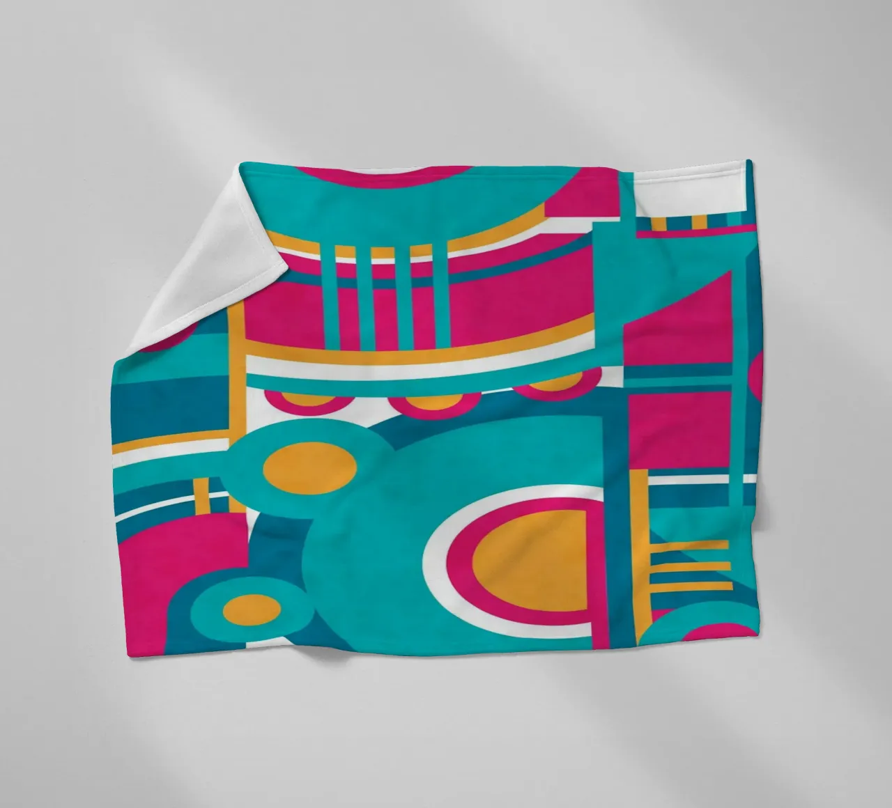 Rolling fleece blanket by shellybremmer