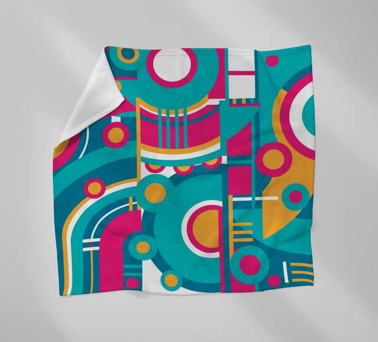 Rolling fleece blanket by shellybremmer