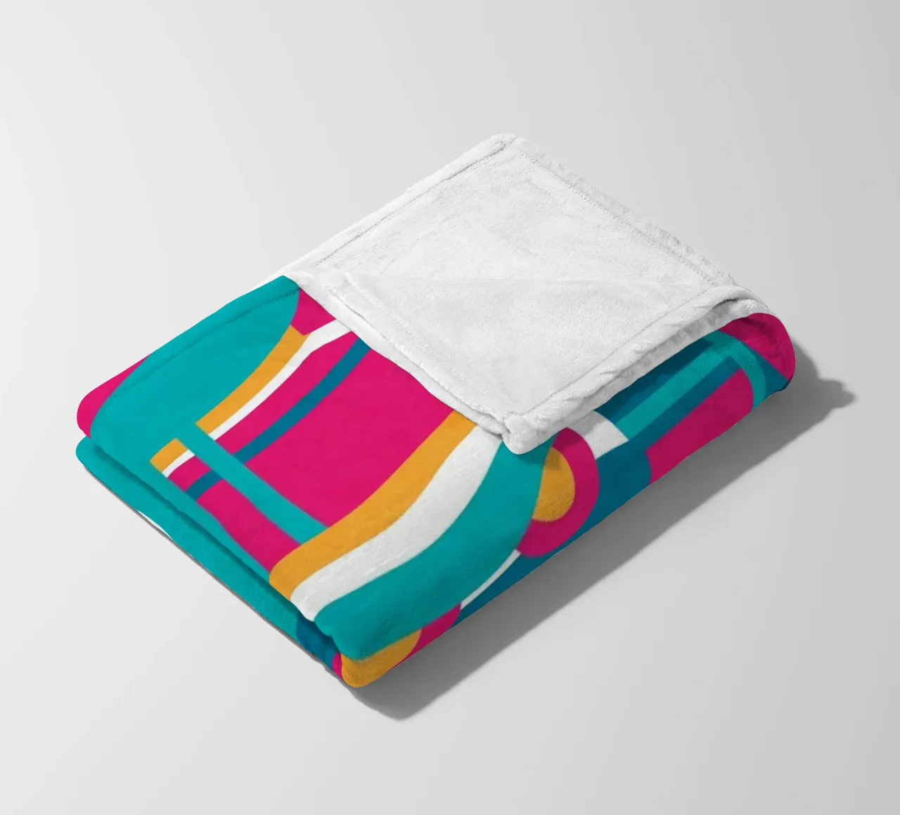 Rolling fleece blanket by shellybremmer