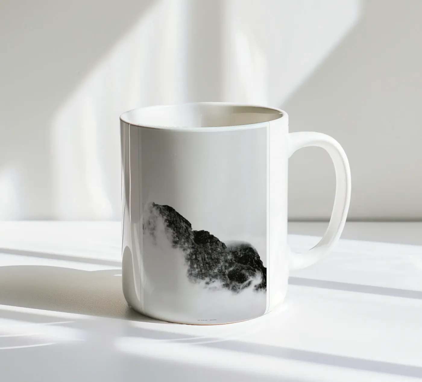Mountain ceramic mug by The Wall Shop
