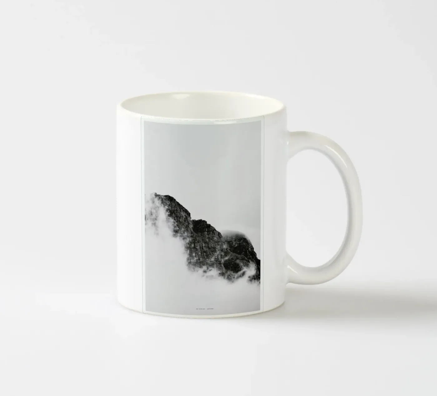 Mountain ceramic mug by The Wall Shop