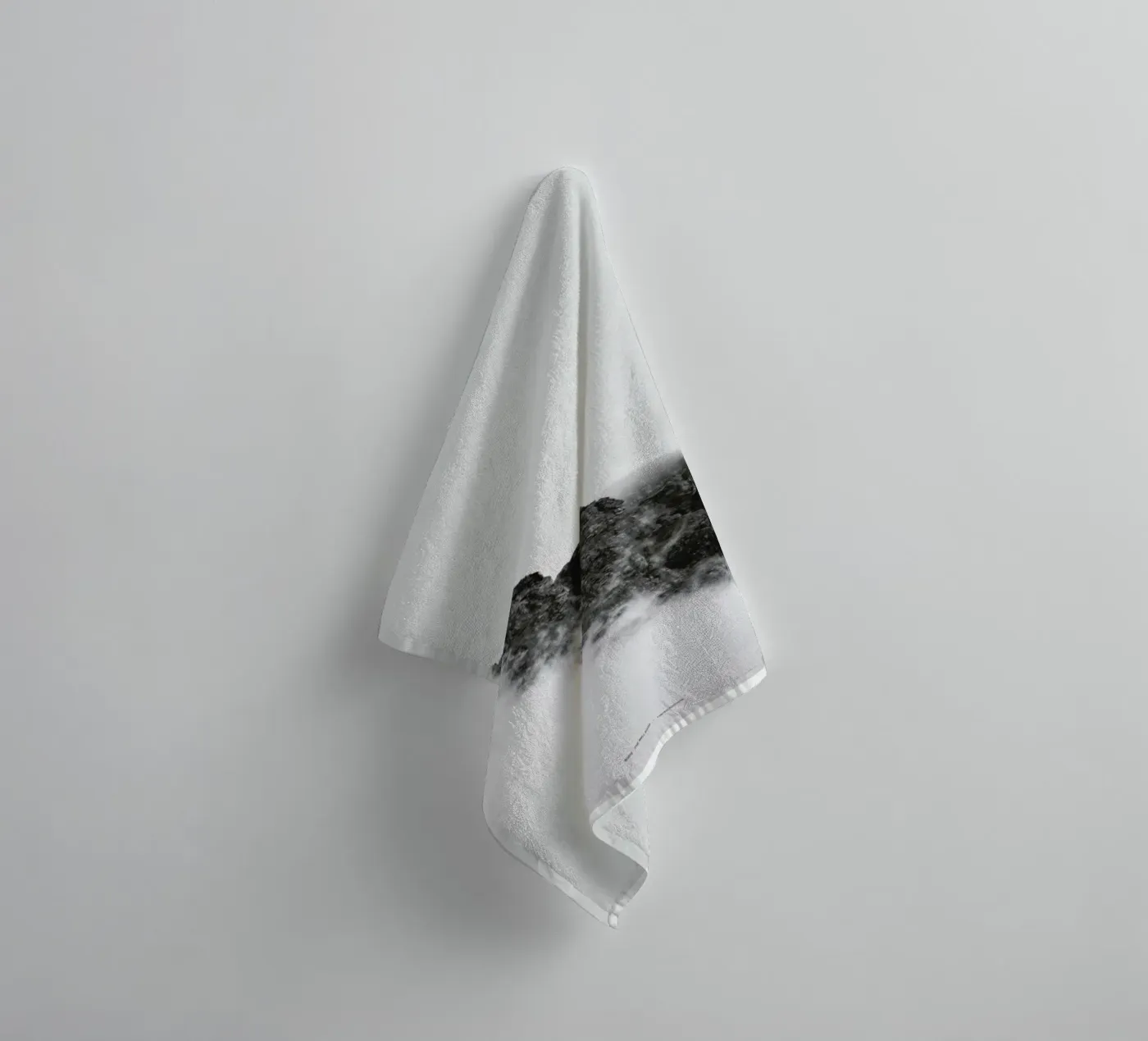 Mountain towel by The Wall Shop
