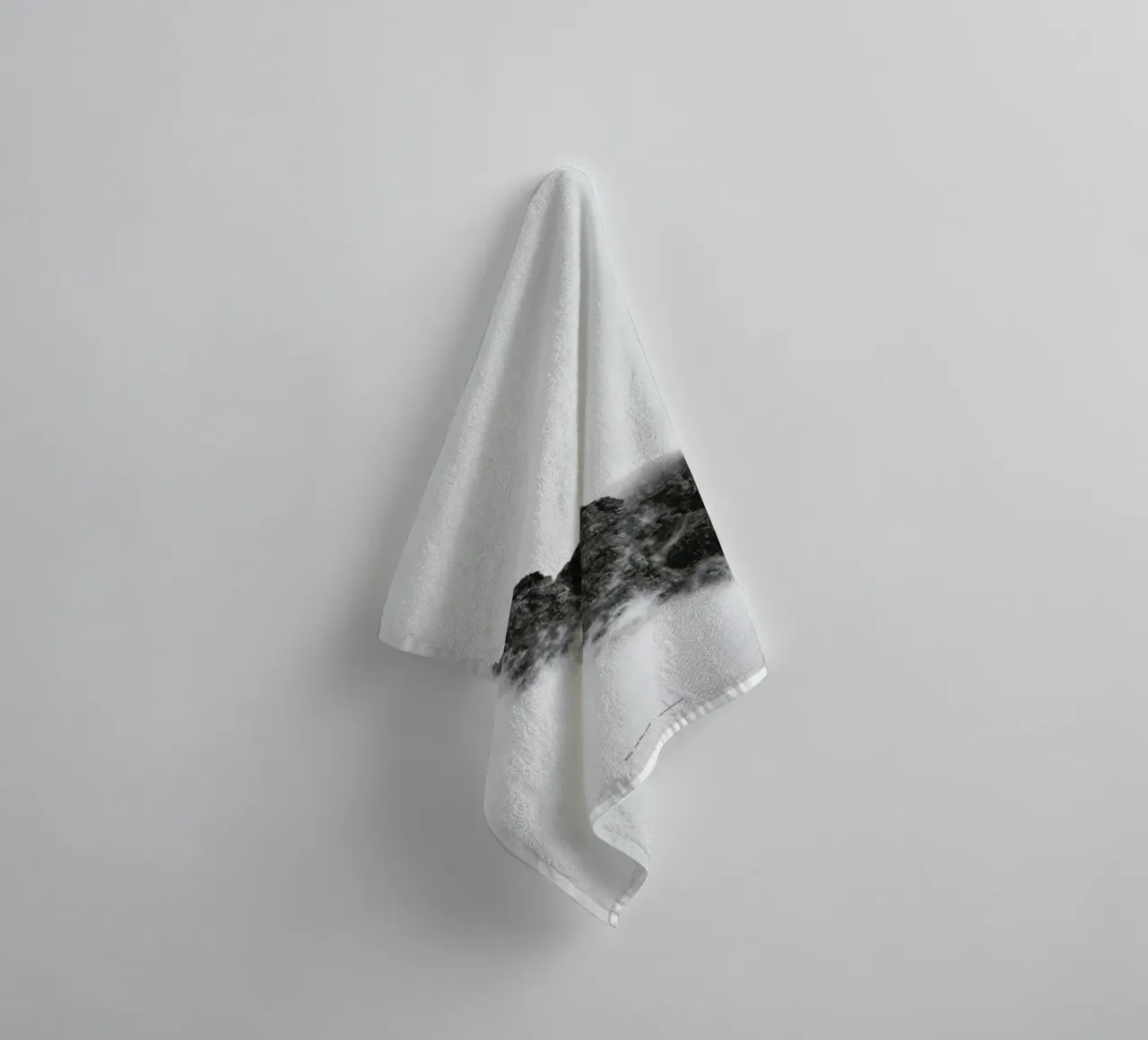 Mountain towel by The Wall Shop