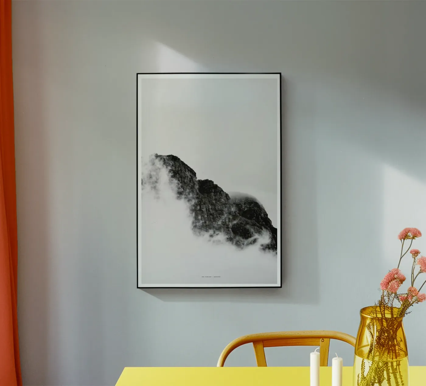 Mountain acryl van The Wall Shop