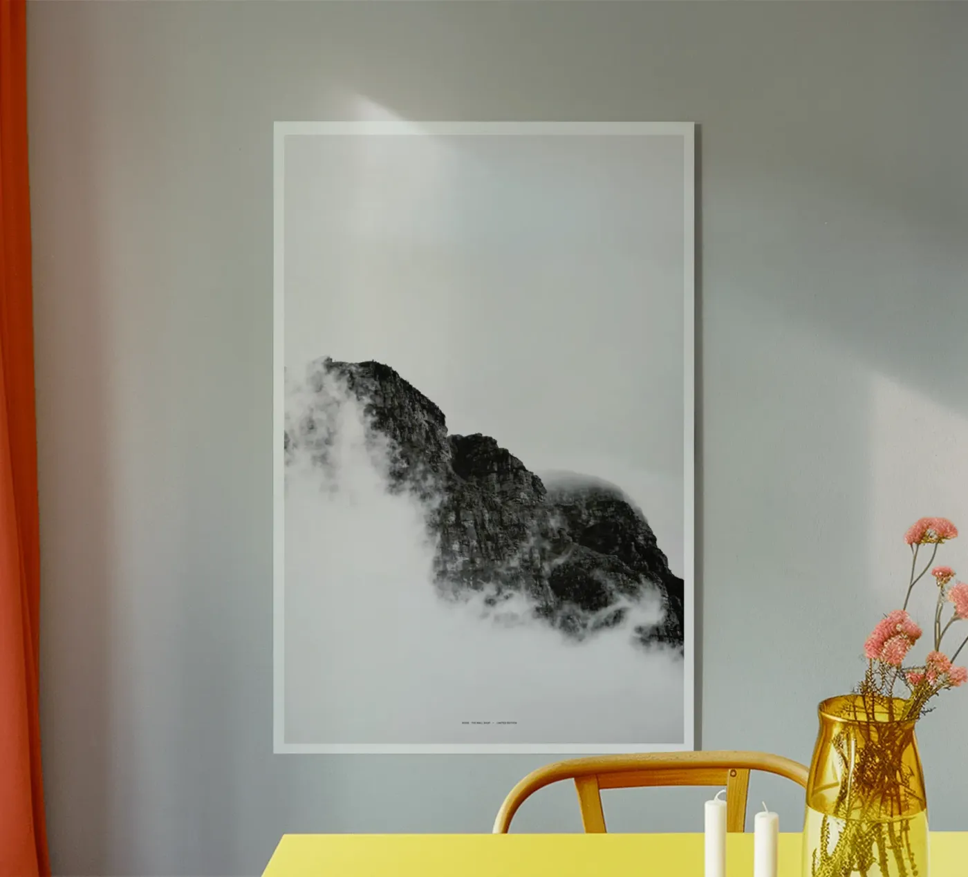 Mountain acryl van The Wall Shop