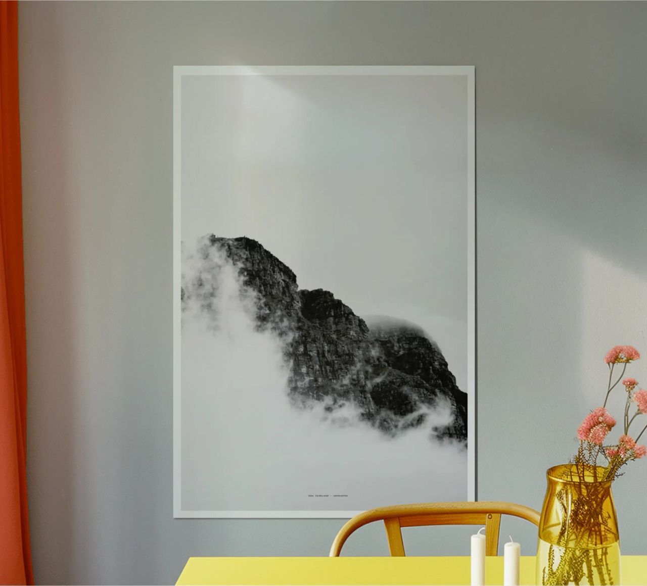 Mountain Poster von The Wall Shop