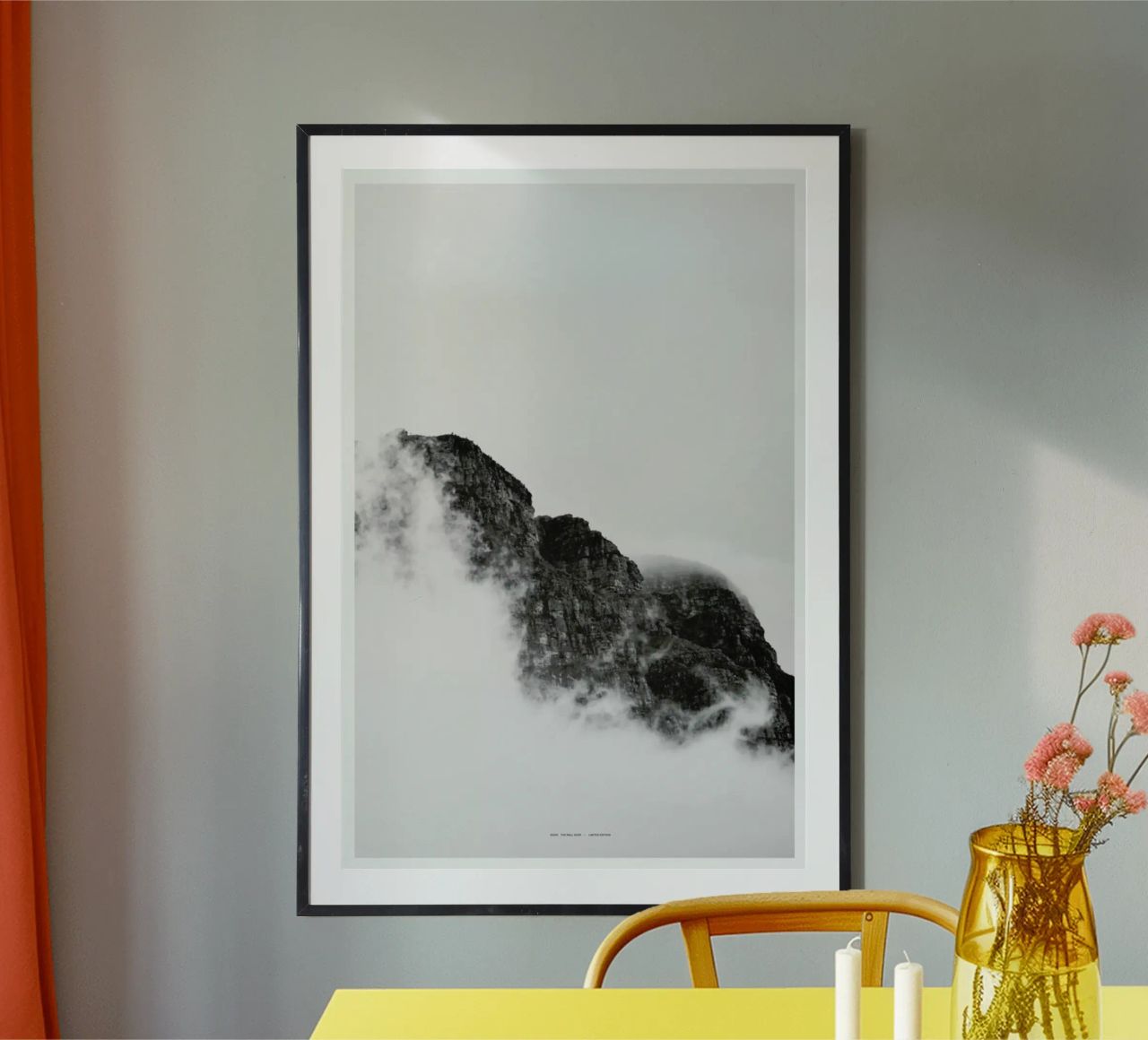 Mountain Poster von The Wall Shop