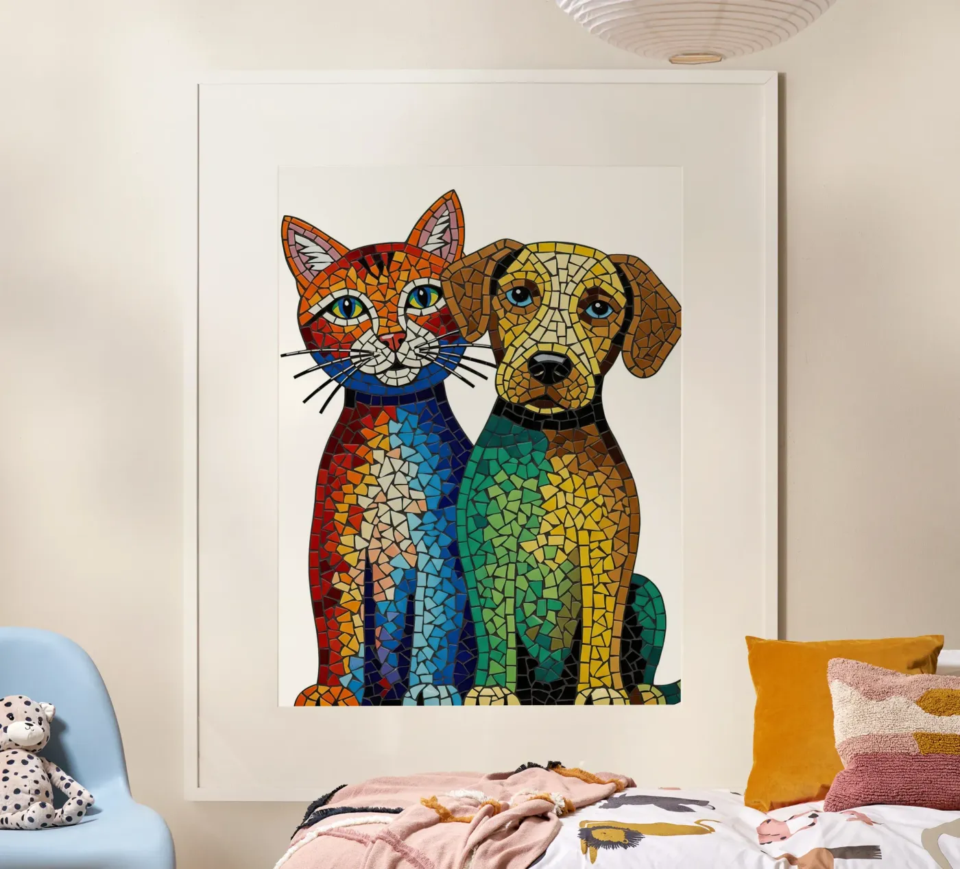MIGLIORI AMICI poster da FlatPrint Studio