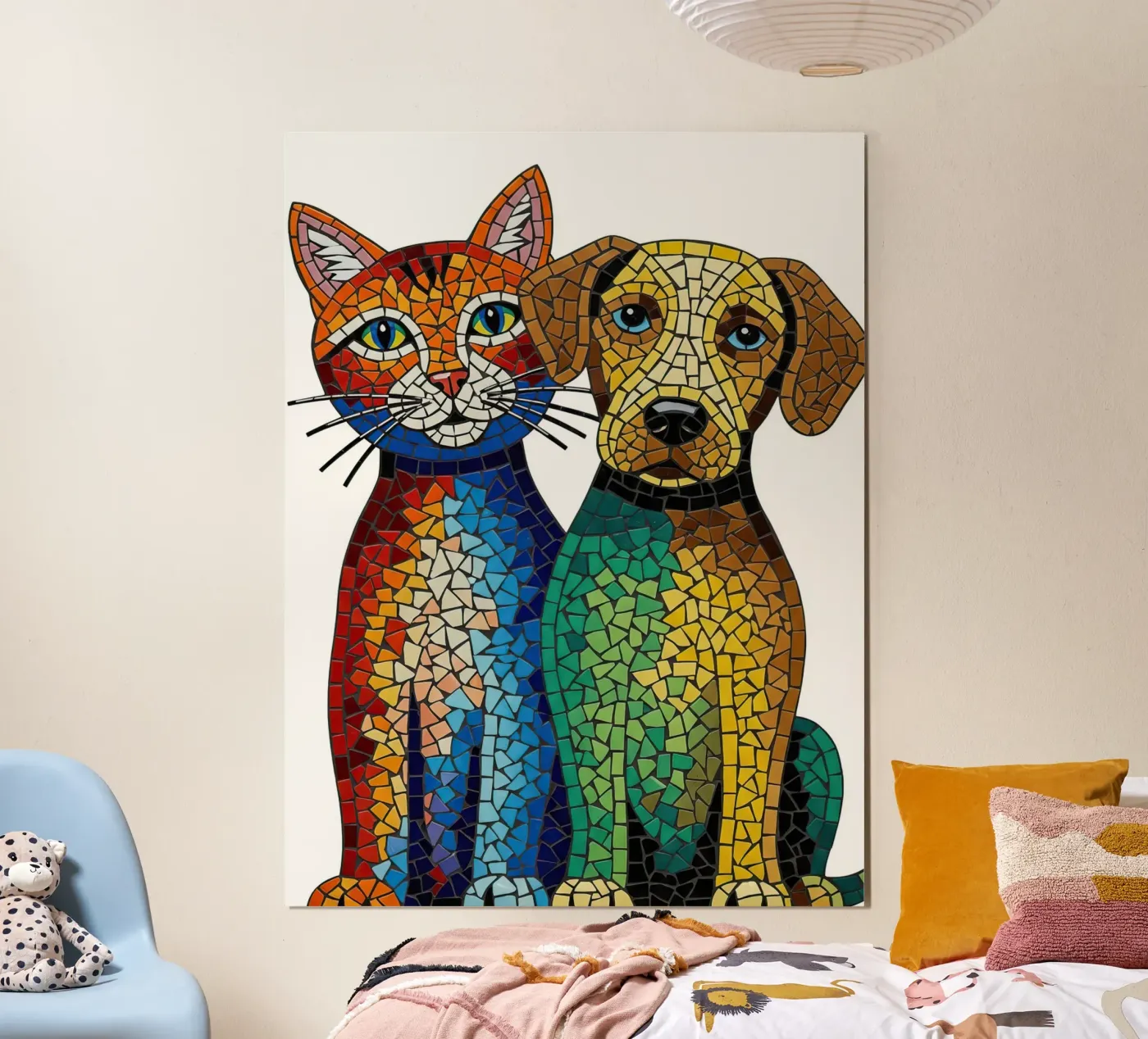 MIGLIORI AMICI poster da FlatPrint Studio
