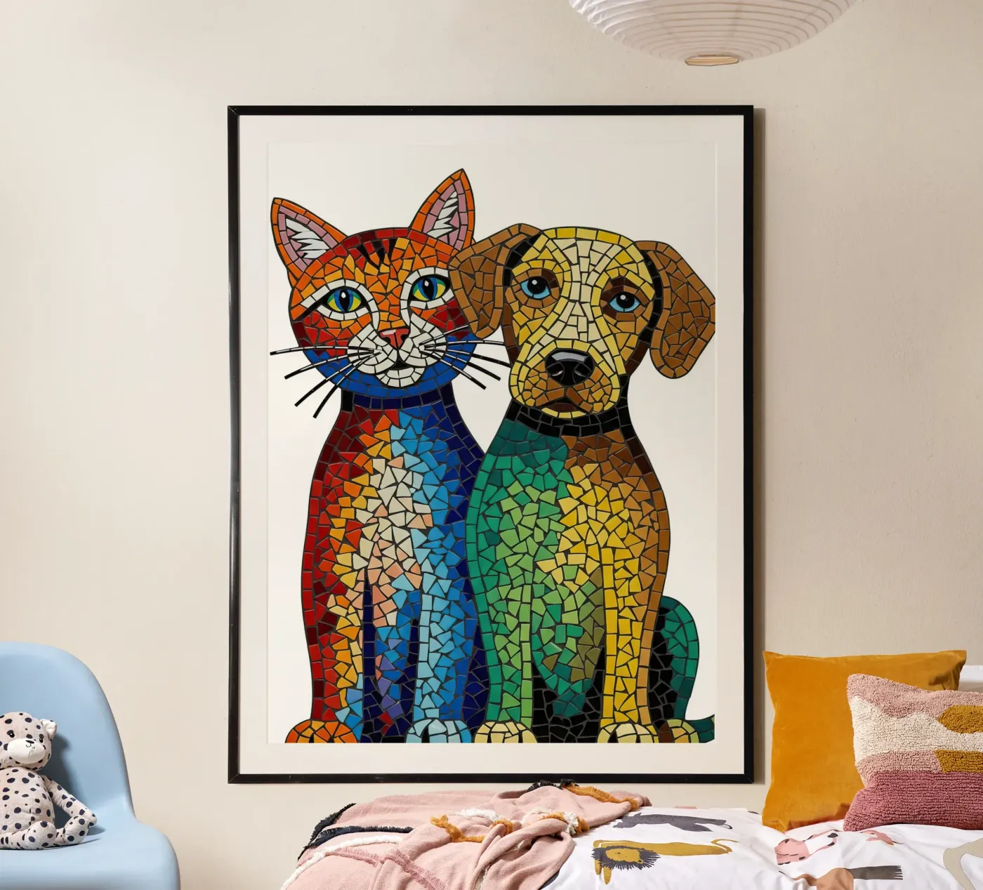 MIGLIORI AMICI poster da FlatPrint Studio