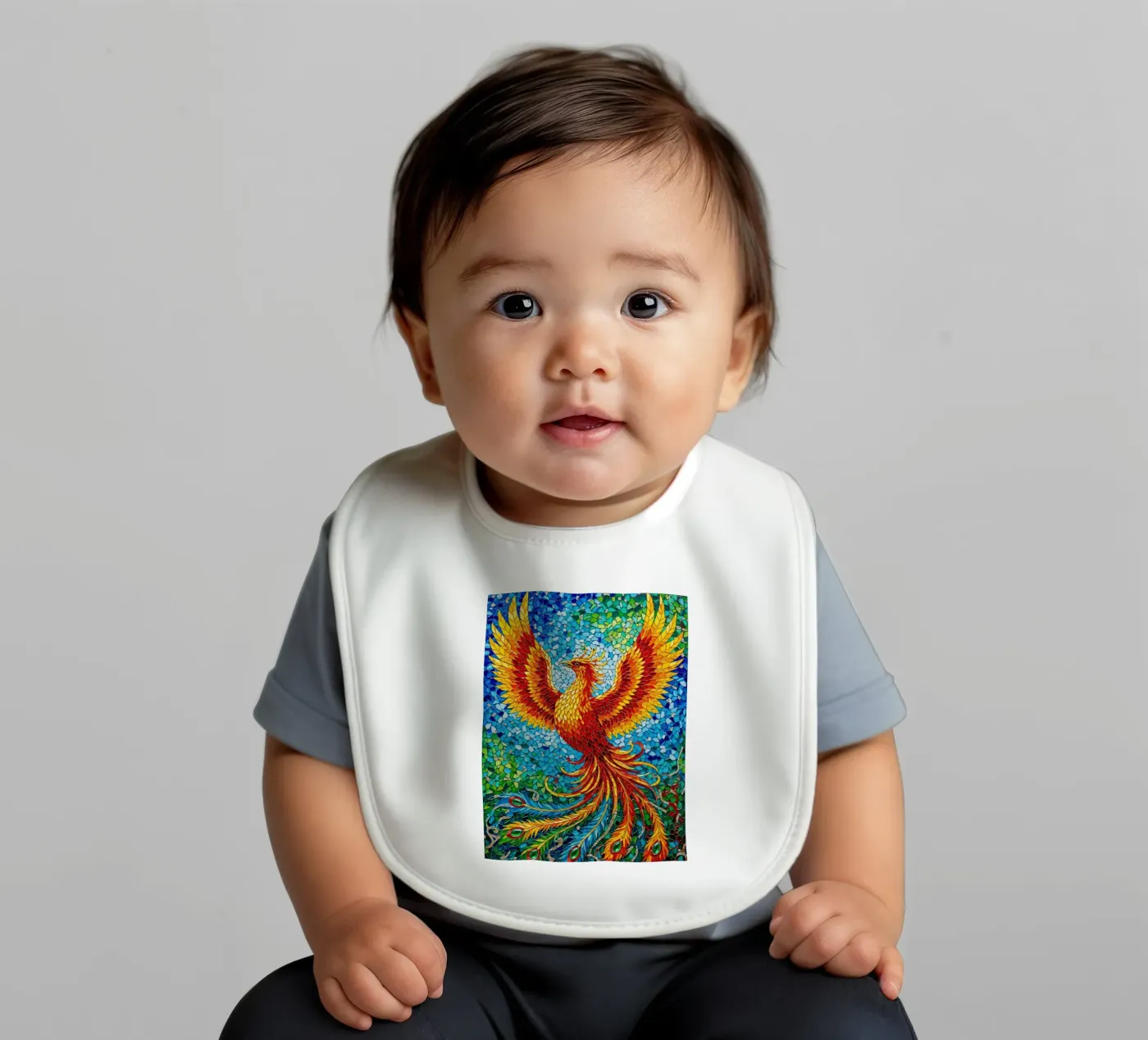 RISING PHOENIX Babylätzchen von ArtPlane
