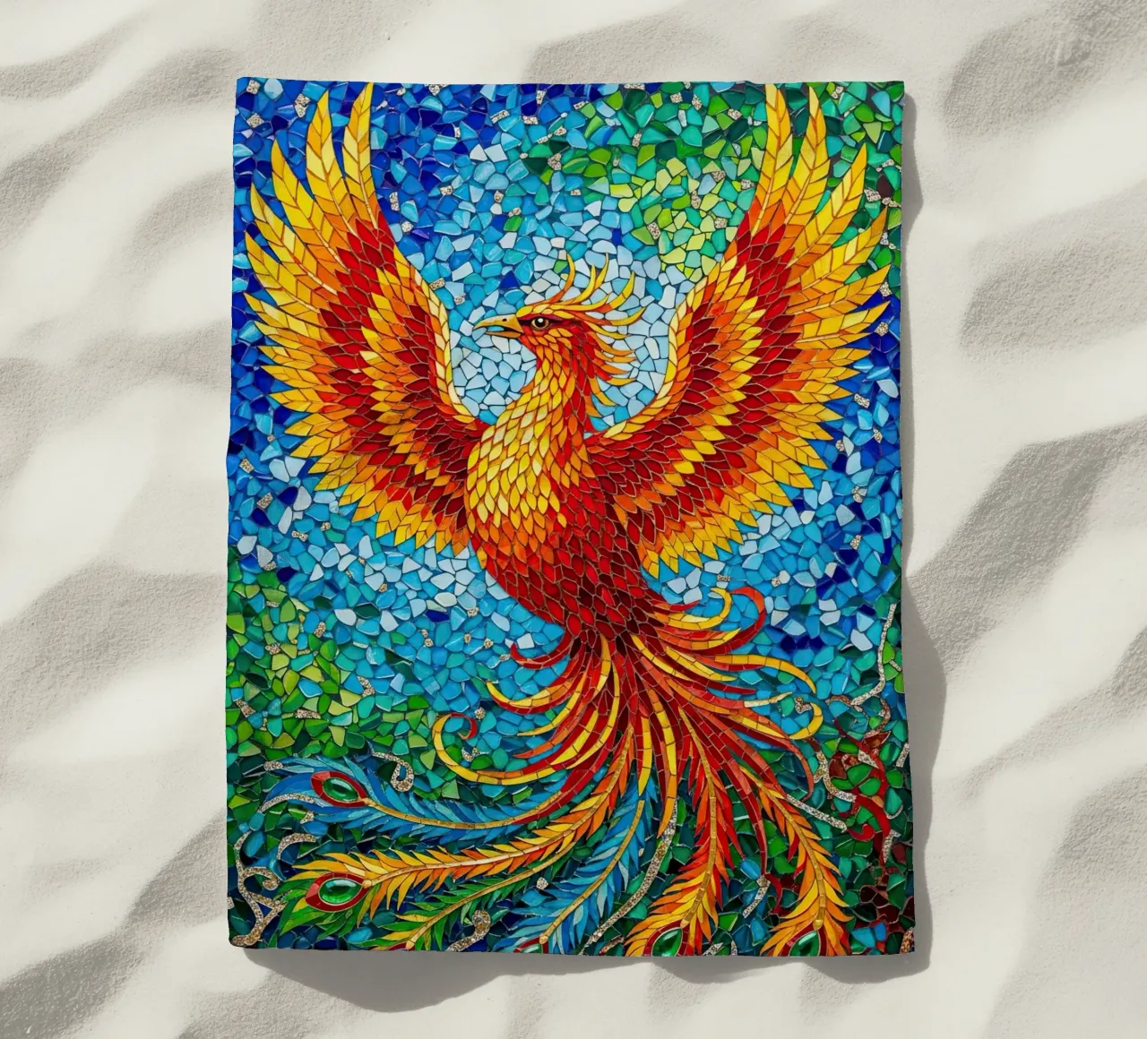 FENICE RISORGENTE telo mare da ArtPlane