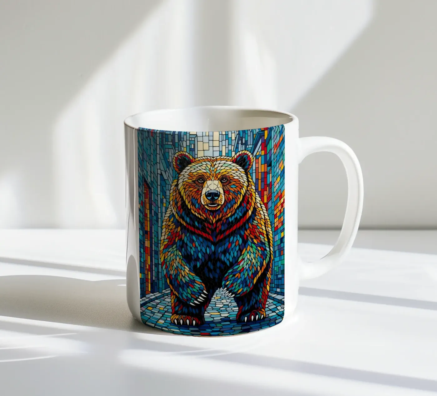 MIGHTY STRIDE ceramic mug by ArtPlane