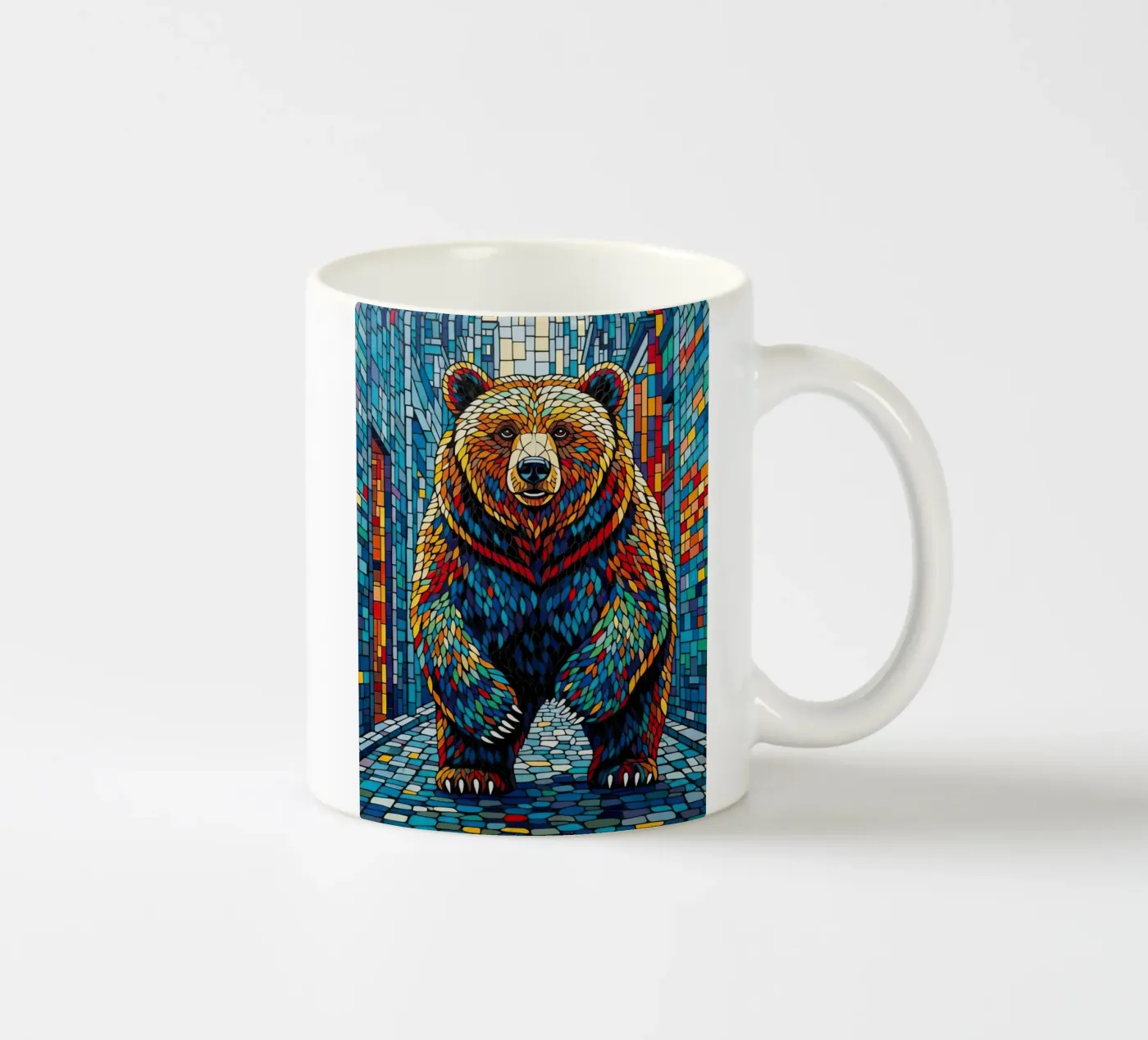 MIGHTY STRIDE ceramic mug by ArtPlane