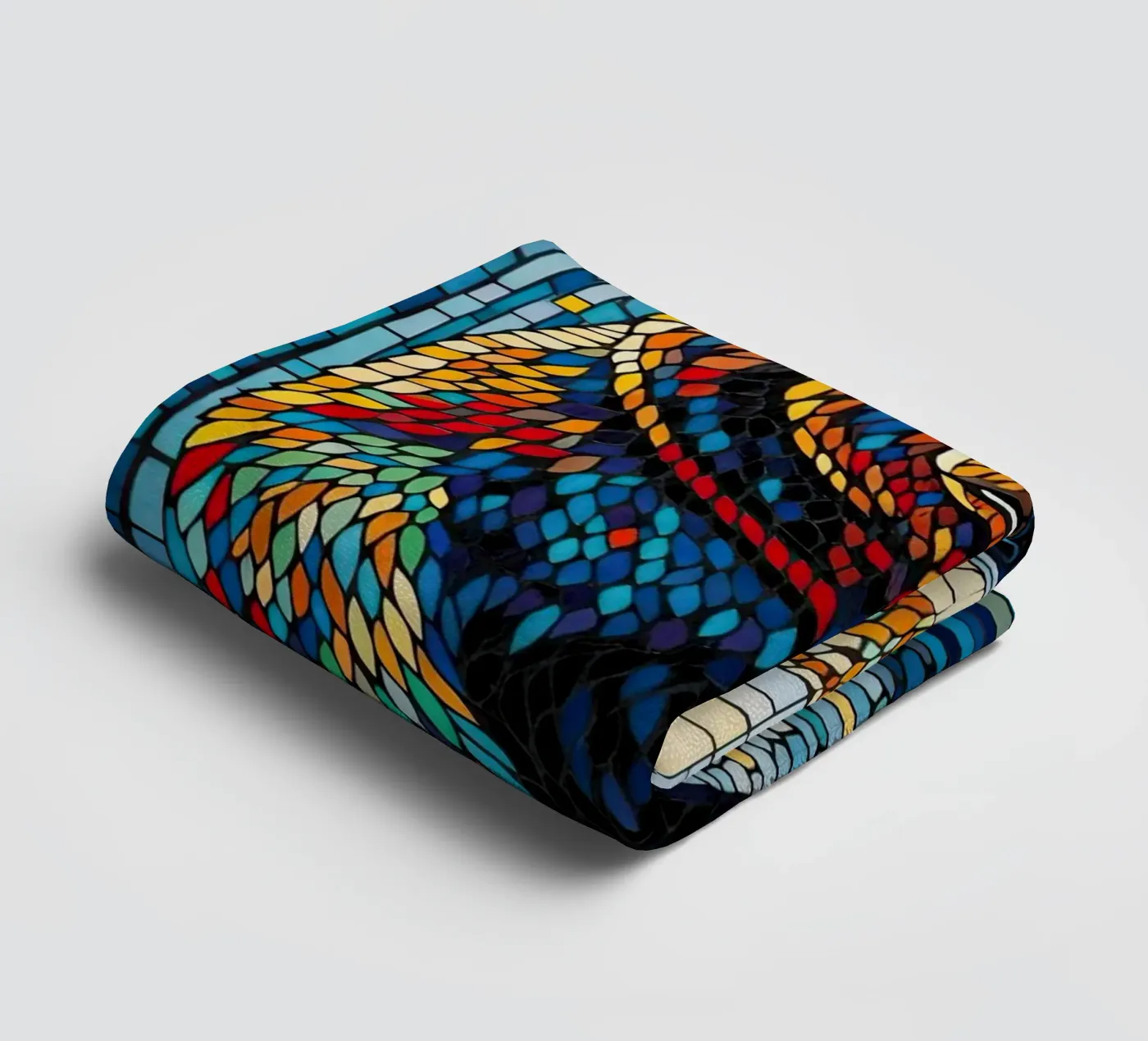 MIGHTY STRIDE towel by ArtPlane