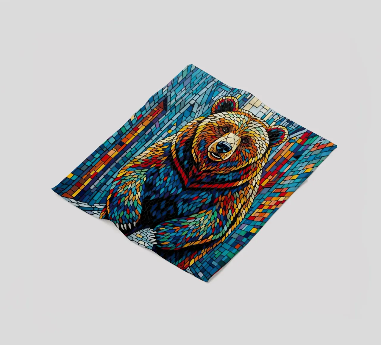 MÄCHTIGER SCHRITT Fleecedecke von ArtPlane