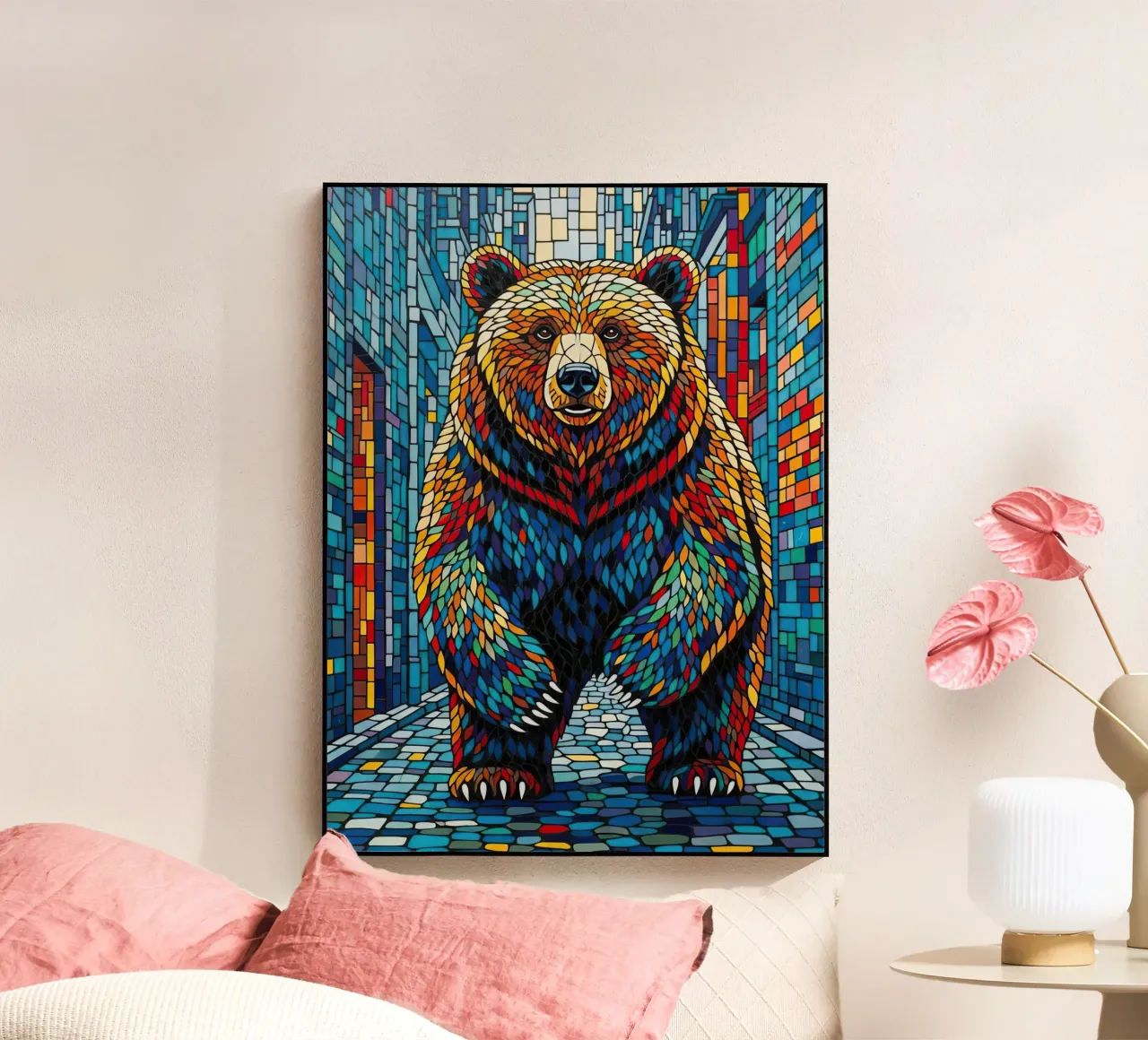 MIGHTY STRIDE Acryl-Glas von ArtPlane