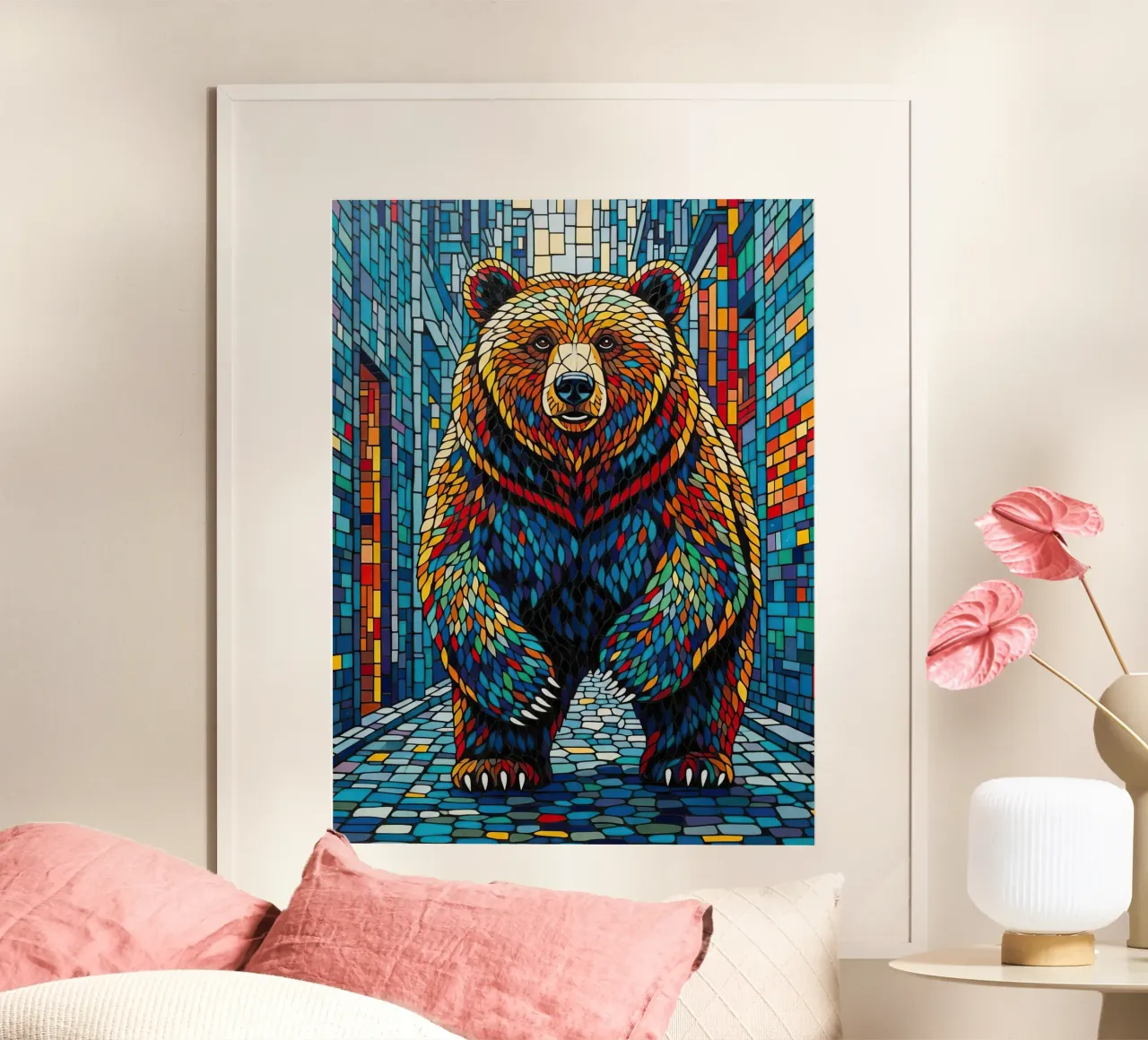 MIGHTY STRIDE poster by ArtPlane