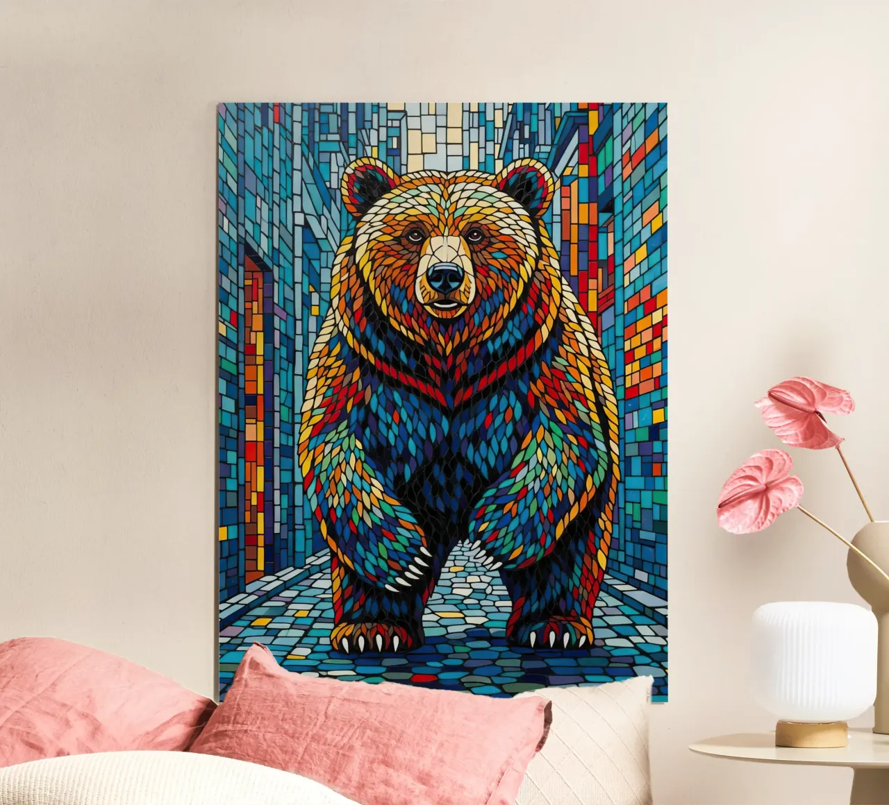 MIGHTY STRIDE poster by ArtPlane