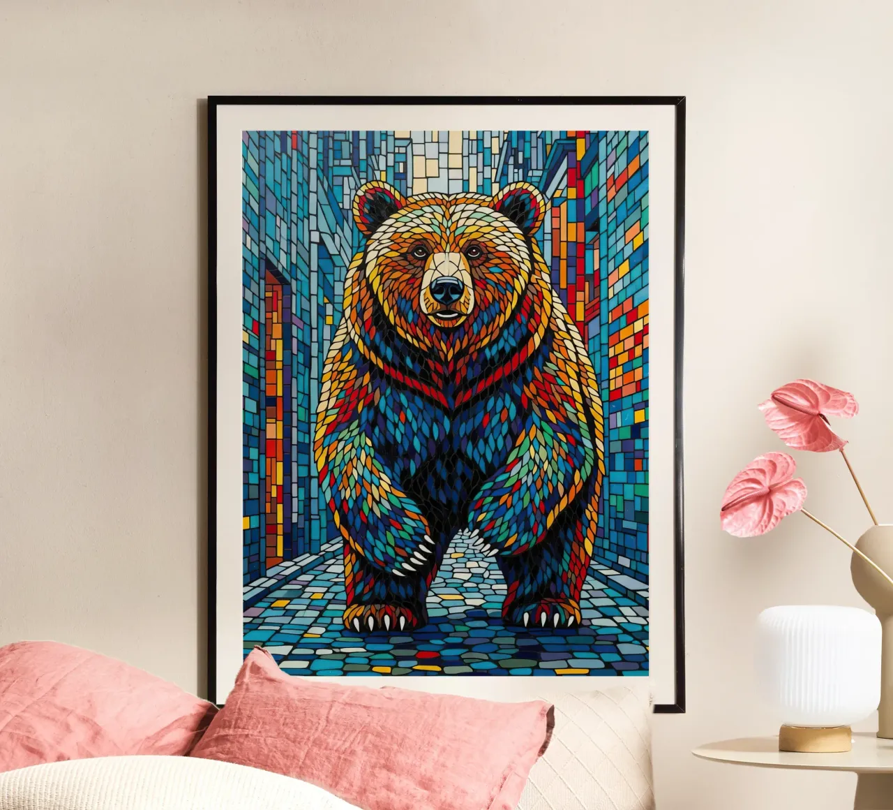 MIGHTY STRIDE poster by ArtPlane