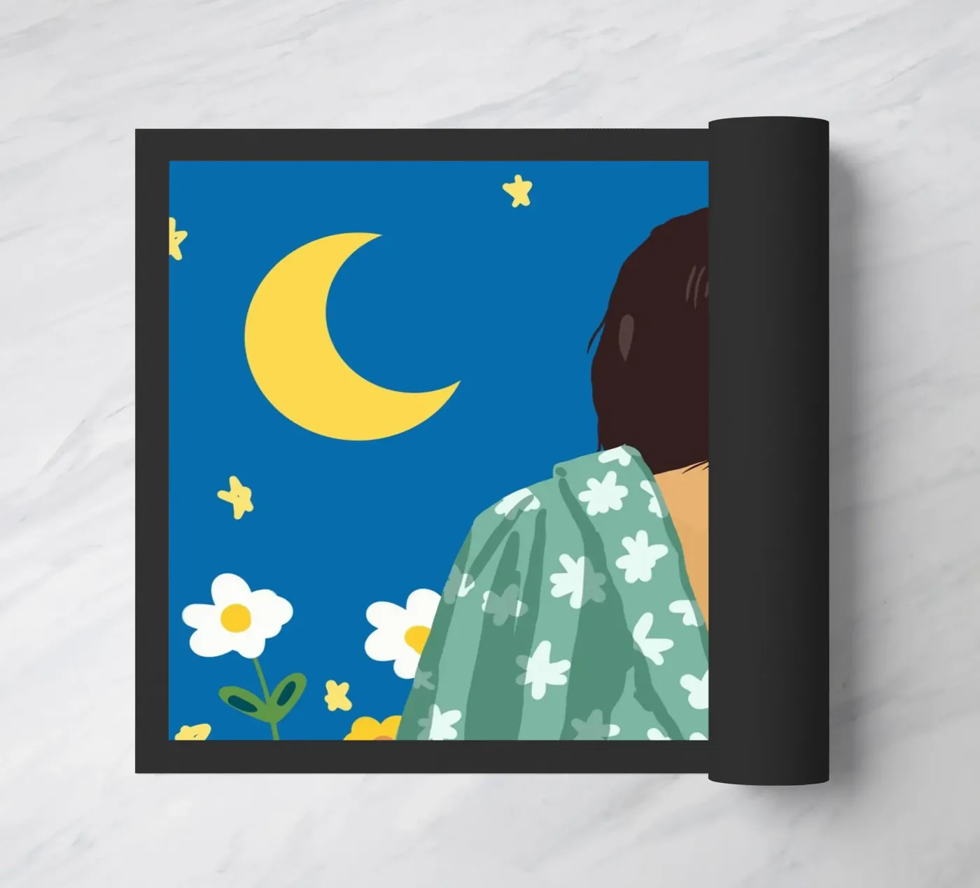 La Luna e io zerbino da 83oranges.com
