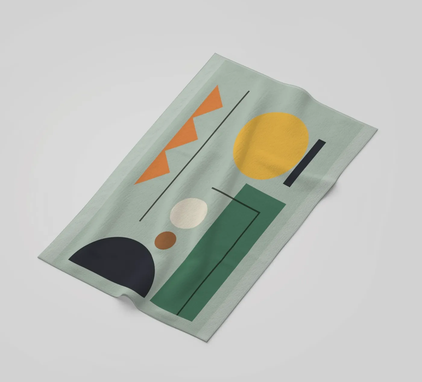 Modern Shape Composition serviette de plage de Gaite