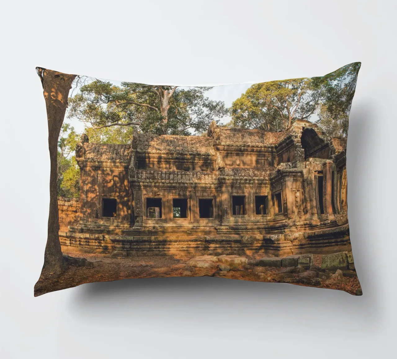 Angkor Wat cuscino da Dave Hare Photography