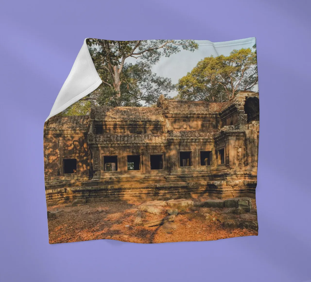 Angkor Wat coperta in pile da Dave Hare Photography