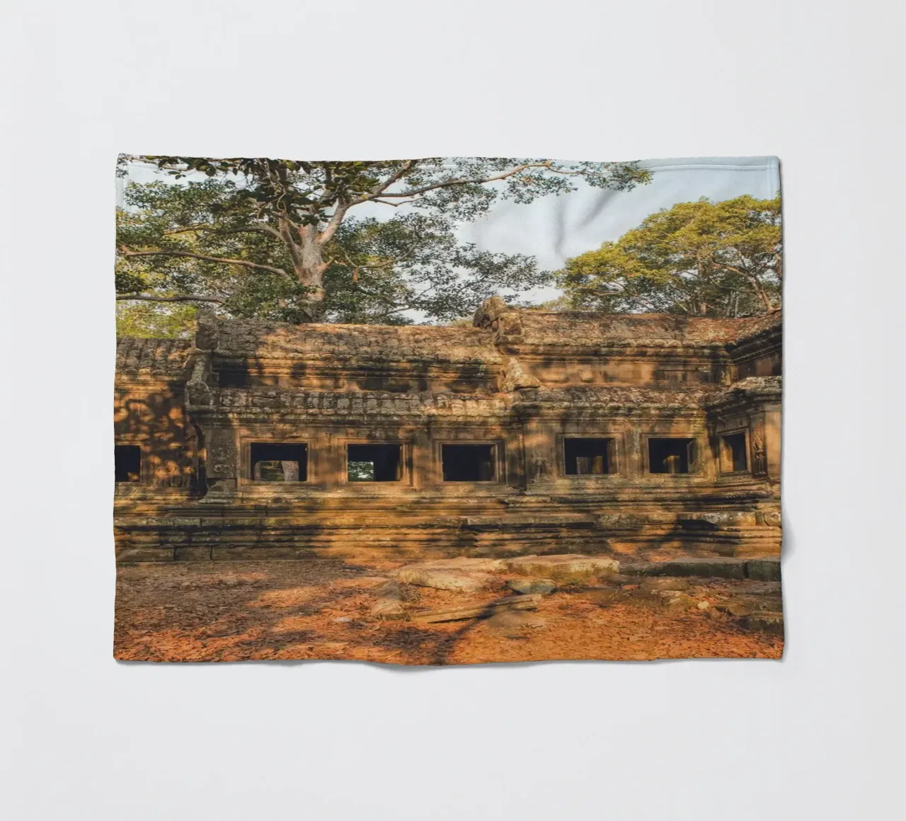 Angkor Wat coperta in pile da Dave Hare Photography