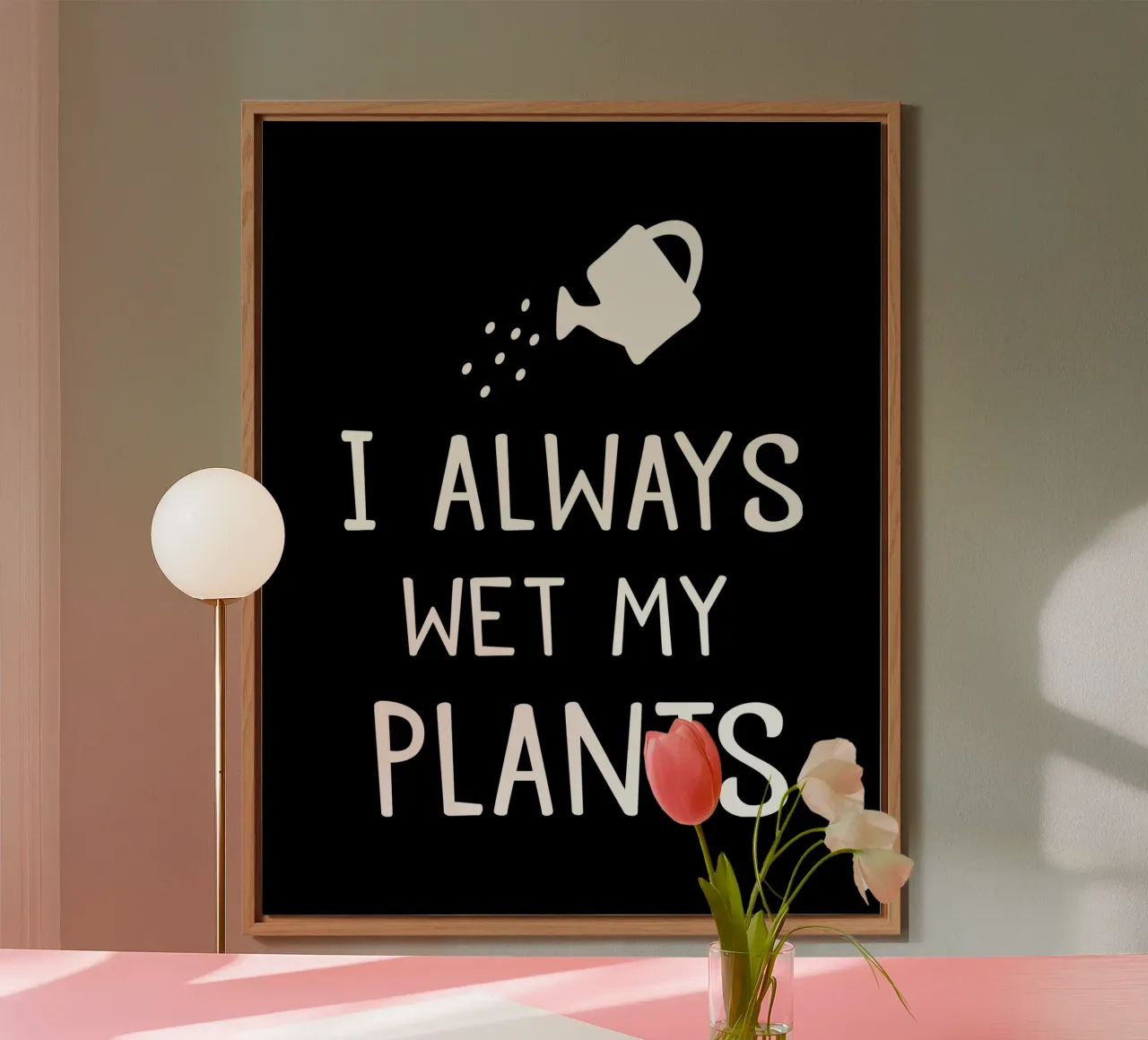 I always wet my plants alluminio dibond da mygreenvalue