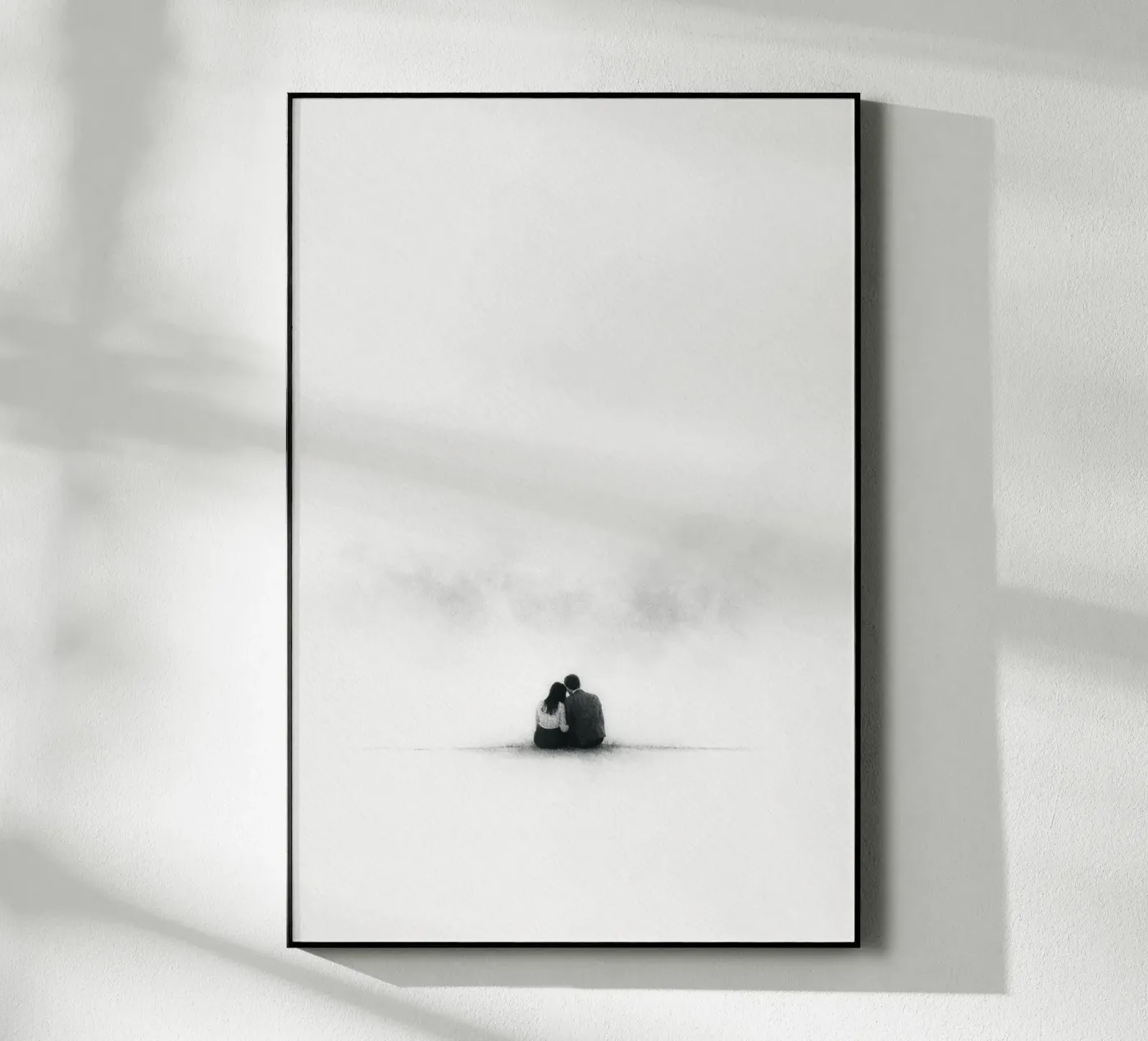 «Tra vicinanza e silenzio» plexiglass da Katalier(Minimalism)