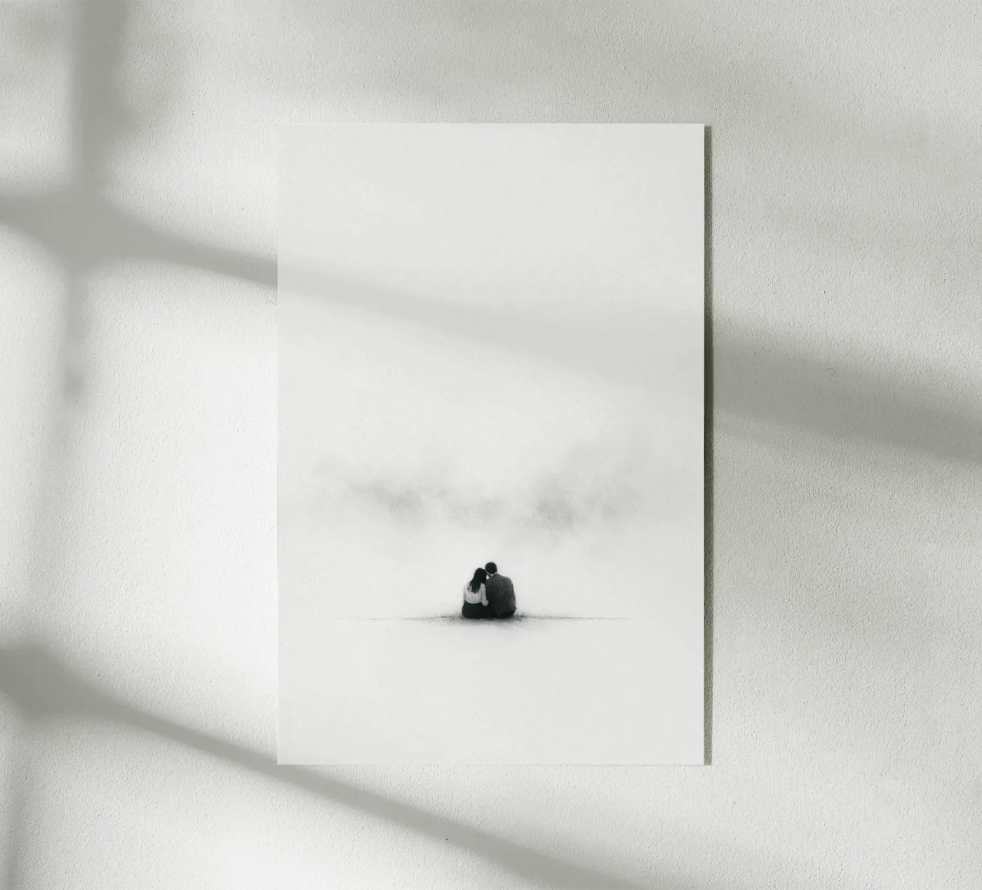 «Tra vicinanza e silenzio» plexiglass da Katalier(Minimalism)