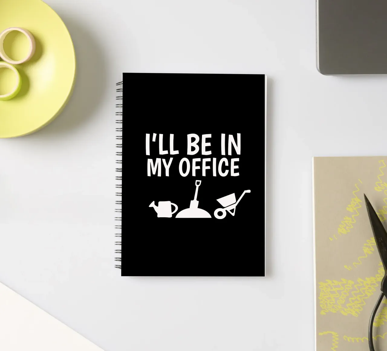I'll be in my garden office Ringbuch von mygreenvalue