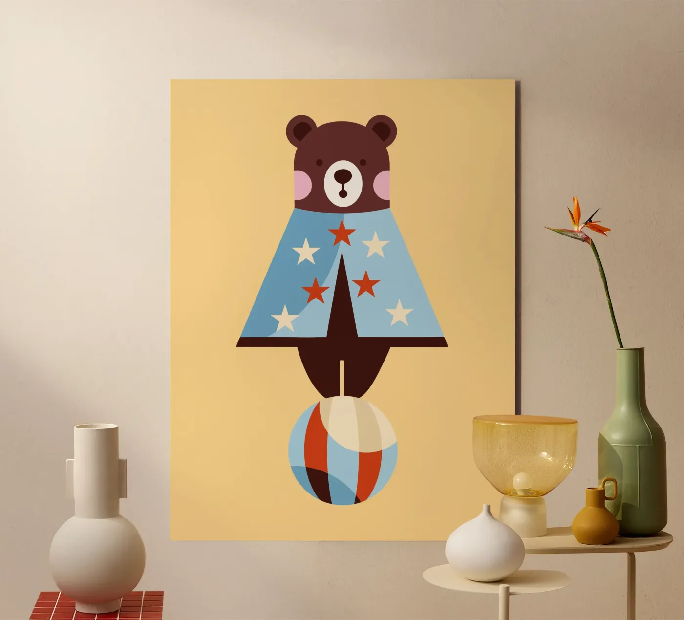 Super Bear forex-plaat van persoenlichelieblinge