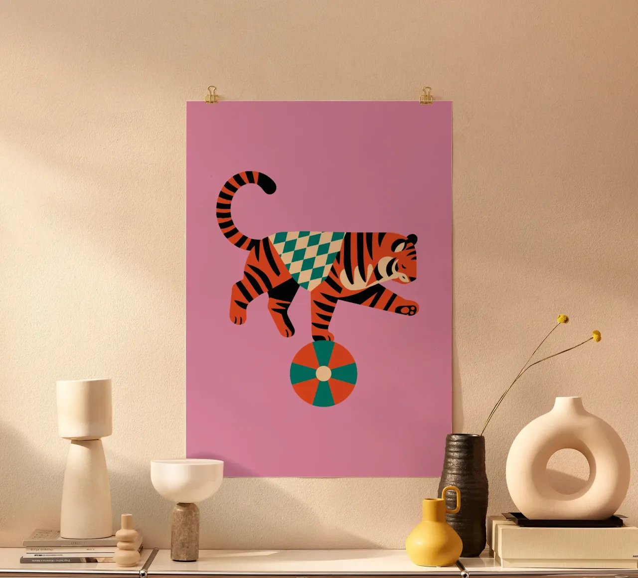 Tiger poster da persoenlichelieblinge