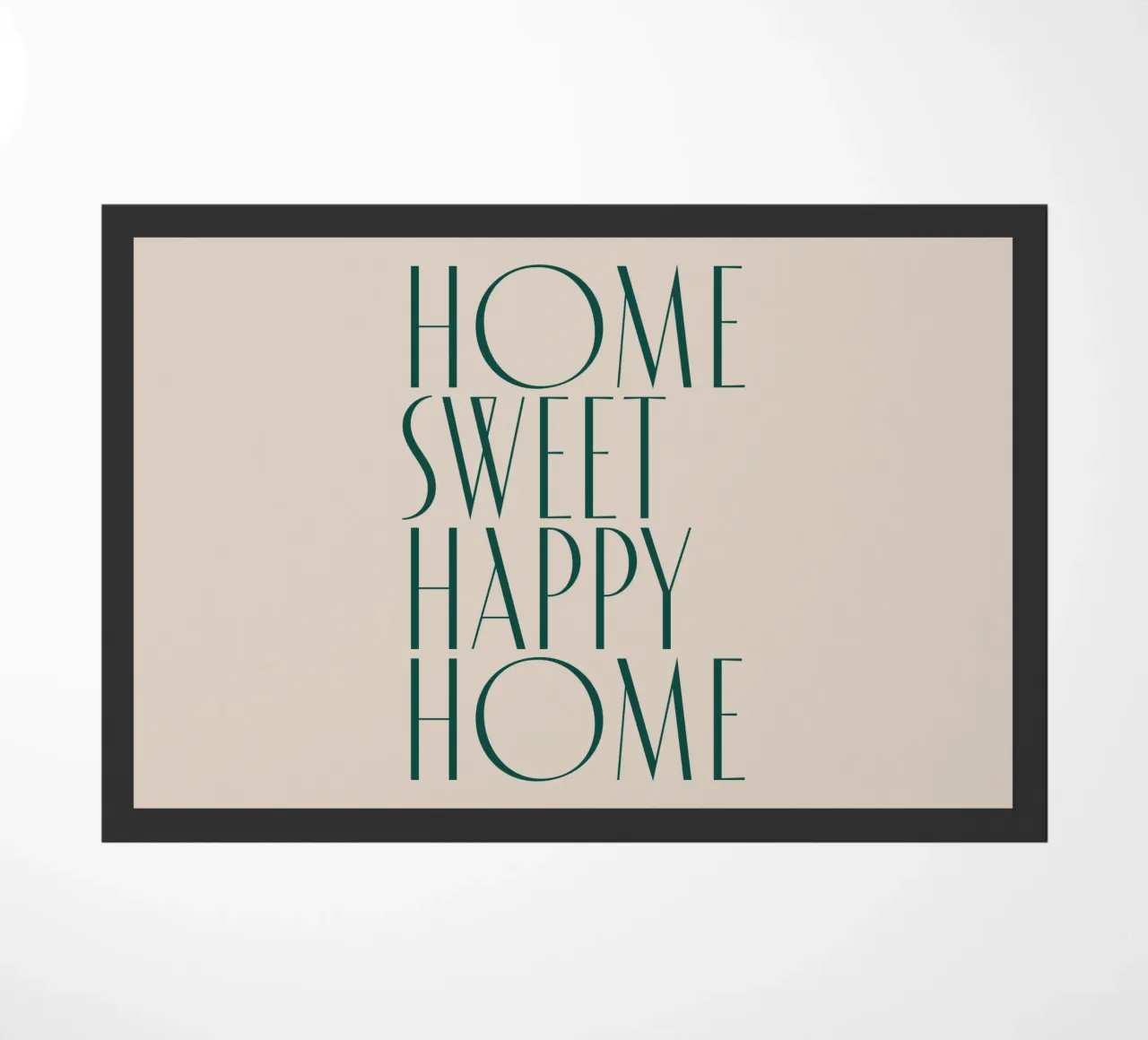 Home Sweet Happy Home regalo di Natale per gli amanti della casa zerbino da Brillo Studio