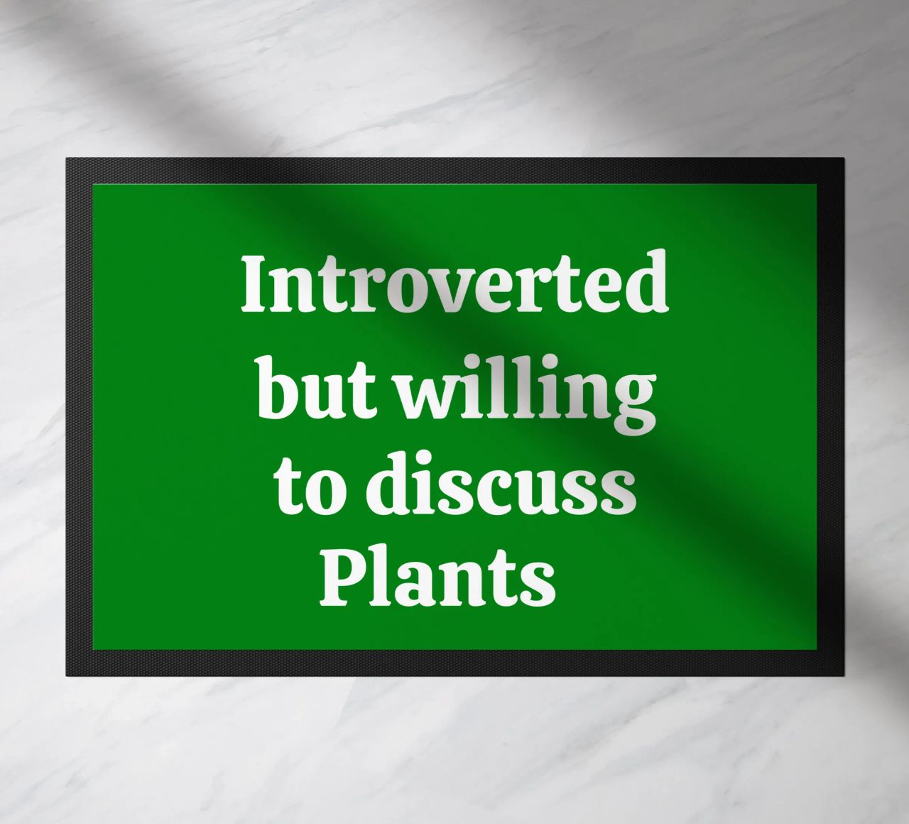 Introverted but willing to discuss plants zerbino da mygreenvalue